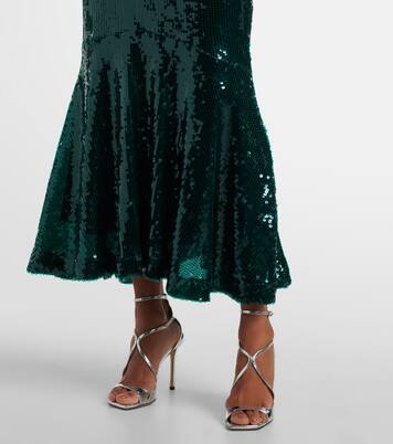 Robe longue à sequins | Rotate