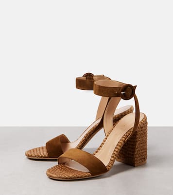 Sandalen Sue 85 mit Veloursleder | Gianvito Rossi