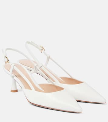 Bridal Slingback-Pumps Ascent 55 aus Leder | Gianvito Rossi