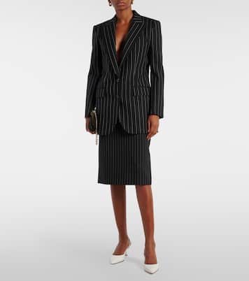 Bridal Slingback-Pumps Ascent 55 aus Leder | Gianvito Rossi