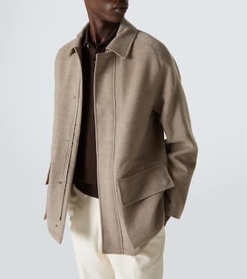 Jacke City aus Wolle | Saman Amel