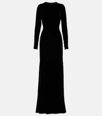 Abito lungo in velluto | Dolce&Gabbana