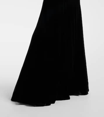 Abito lungo in velluto | Dolce&Gabbana