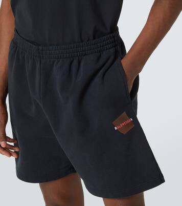 Shorts aus Baumwoll-Fleece | Balenciaga