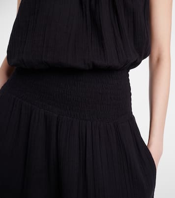 Naomi strapless cotton jumpsuit | Melissa Odabash