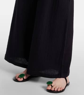 Naomi strapless cotton jumpsuit | Melissa Odabash