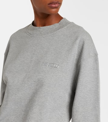 Cotton-blend jersey sweatshirt dress | The Attico