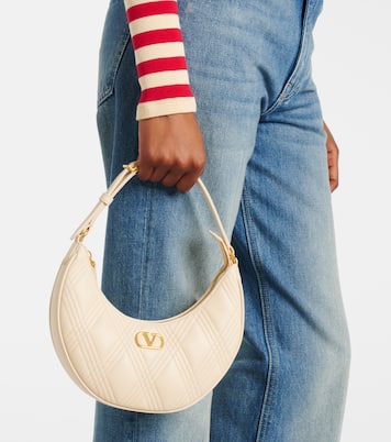 Quiltie 67 Mini leather shoulder bag | Valentino Garavani