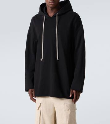Cotton jersey hoodie | Rick Owens
