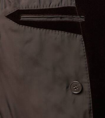 Chaqueta de traje Kent de terciopelo | Ralph Lauren Purple Label