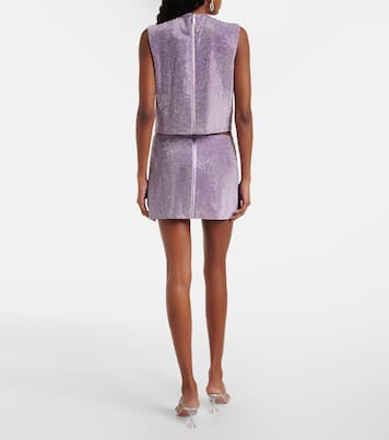 Top con cristalli | Self-Portrait