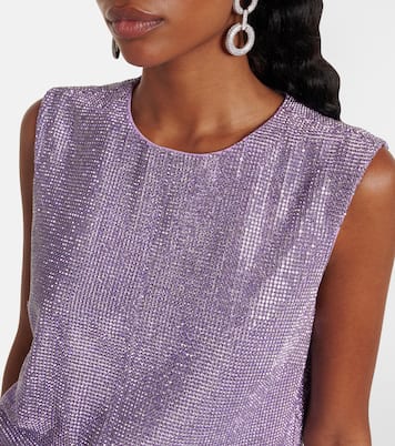 Top con cristalli | Self-Portrait