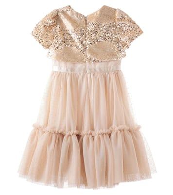 Sequined tulle and velvet dress | Patachou