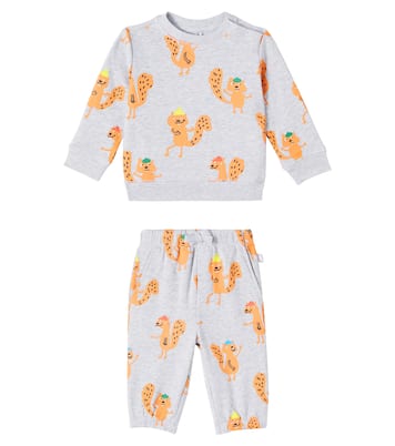 Baby printed cotton jersey tracksuit | Stella McCartney Kids