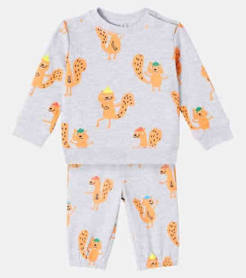Baby printed cotton jersey tracksuit | Stella McCartney Kids