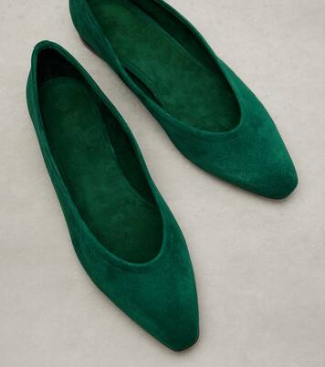 Ballerinas Primula aus Veloursleder | Loro Piana