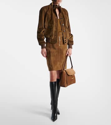 Julianne 85 leather knee-high boots | Tom Ford