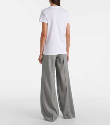Bedrucktes T-Shirt Bravo aus Baumwolle | Max Mara