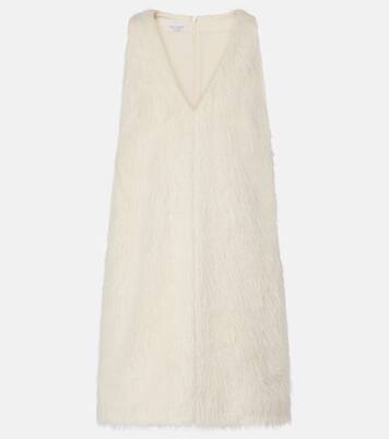 Alpaca-blend minidress | Brunello Cucinelli