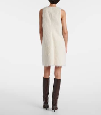 Alpaca-blend minidress | Brunello Cucinelli