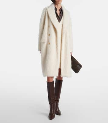 Alpaca-blend minidress | Brunello Cucinelli