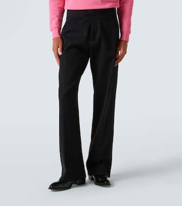 Pantaloni a gamba larga in drill di cotone | Tom Ford