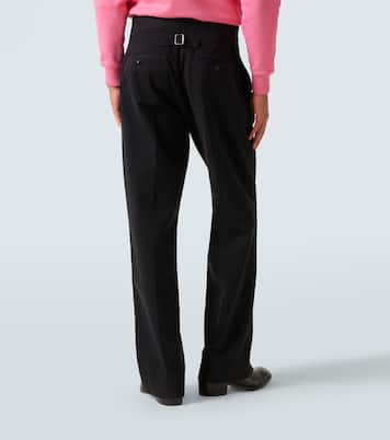 Pantaloni a gamba larga in drill di cotone | Tom Ford