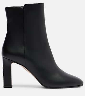 Sellier 85 leather ankle boots | Aquazzura
