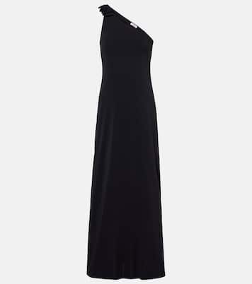 Miss bow-detail one-shoulder maxi dress | Eres