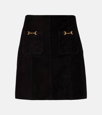 Wiley suede miniskirt | Rixo