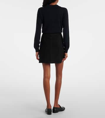 Wiley suede miniskirt | Rixo