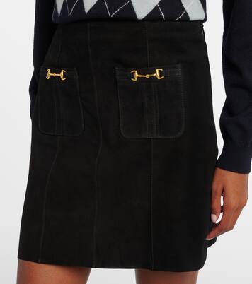 Wiley suede miniskirt | Rixo