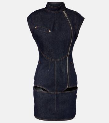 Miniabito in denim con cut-out | Jean Paul Gaultier