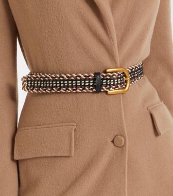 Woven leather belt | Gabriela Hearst
