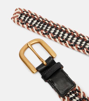 Woven leather belt | Gabriela Hearst
