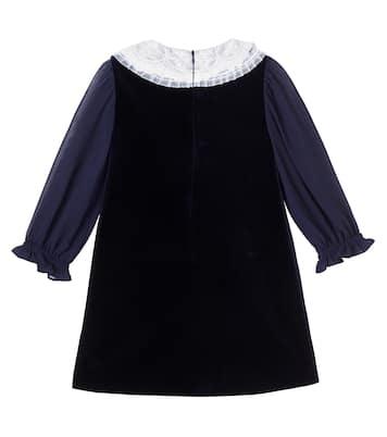 Robe en velours et dentelle | Self-Portrait Kids