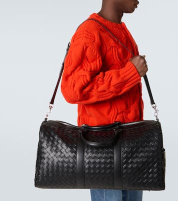 Weekender Intrecciato aus Leder | Bottega Veneta