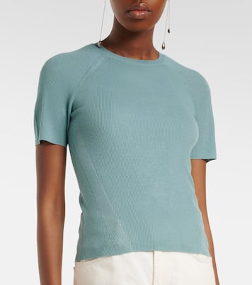 Belarb ribbed-knit T-shirt | Joseph