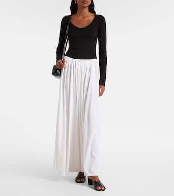 Liria 55 leather mules | Khaite