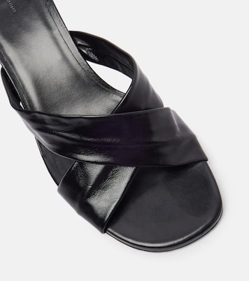 Liria 55 leather mules | Khaite