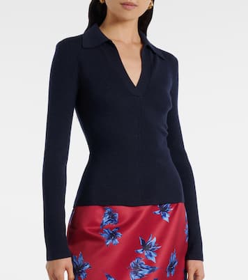 Polopullover Austin aus Rippstrick | Emilia Wickstead