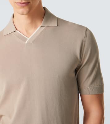 Cotton polo shirt | Slowear