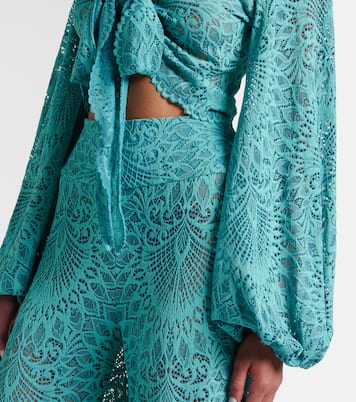 Tabitha lace crop top | Alexandra Miro