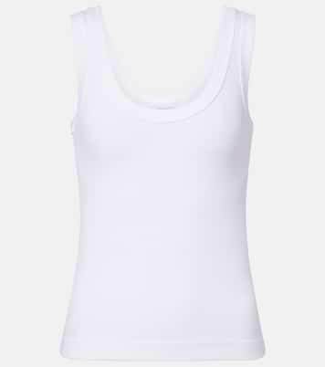 Cotton-blend tank top | Brunello Cucinelli