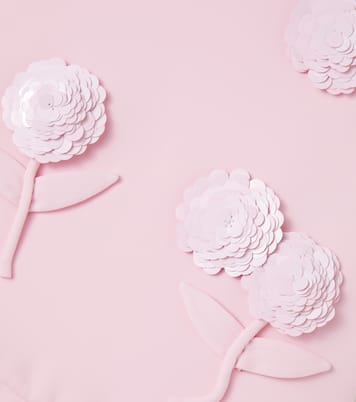 Robe en crêpe à fleurs | Self-Portrait Kids