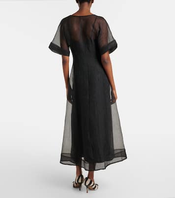 Elle organza midi dress | Staud