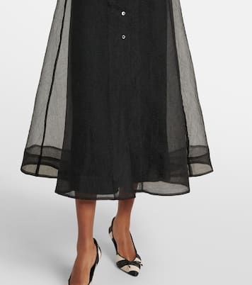 Elle organza midi dress | Staud