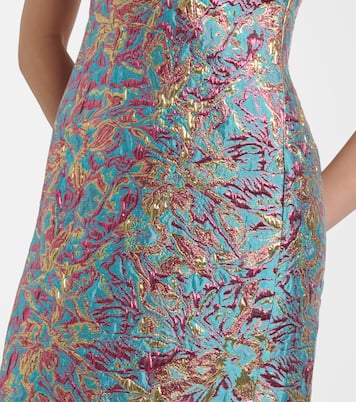 Robe longue en brocart | Dries Van Noten