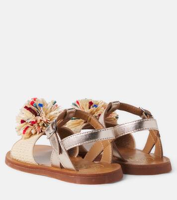 Sandalias Plagette Pom Pom | Pom d'Api
