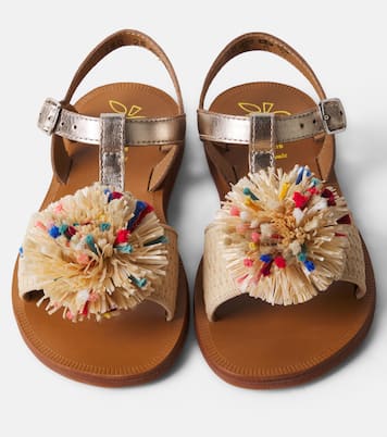 Sandalias Plagette Pom Pom | Pom d'Api